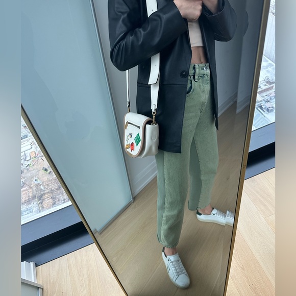 Marc Jacobs Saddle Bag It-girl Patch Reversible Strap Crossbody Bag - Picture 4 of 6